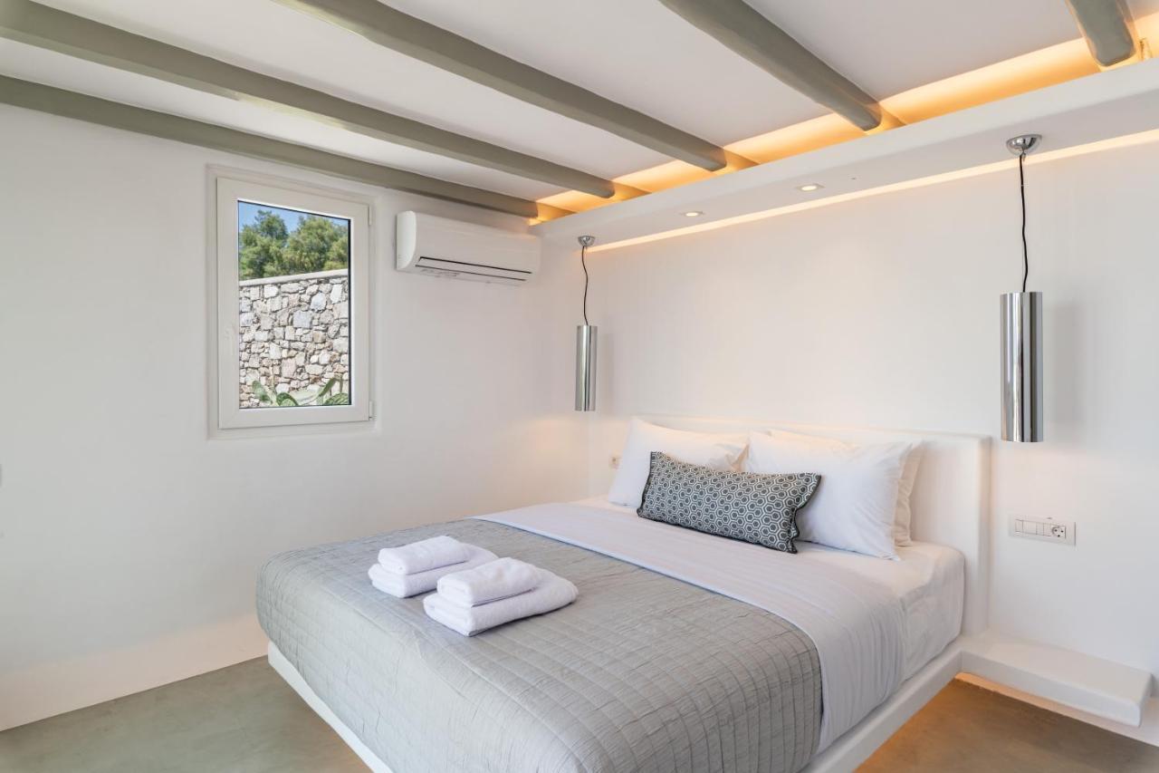Villa In Mykonos - 6 Bedroom - 1Km From Mykonos Town - Infinity Pool - Sunset View Exterior photo